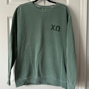 Chi Omega-Univ of Delaware chapter crew neck